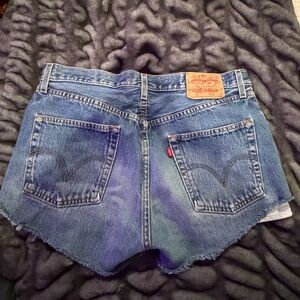 Levi's Classic Blue Denim Jean shorts
